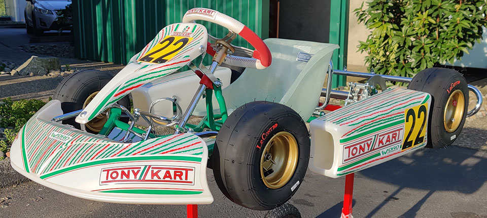 Tony Kart Micro rolling chassis